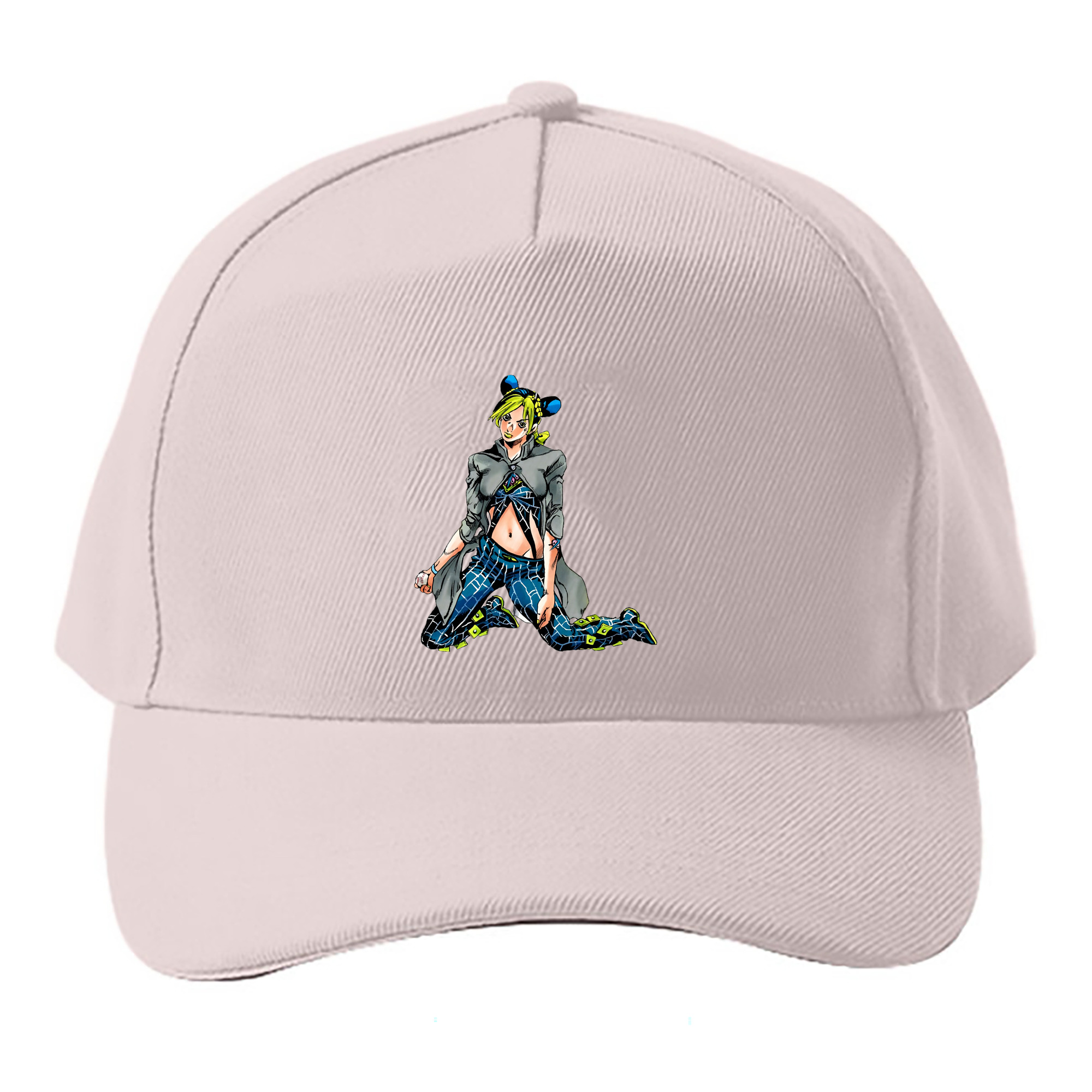 （画像用） "ジョジョの奇妙な冒険 くうじょう ジョリーン JoJo's Bizarre Adventure Jolyne Cujoh " ベースボールキャップ 綿100％ 男女兼用 帽子 スポーツ